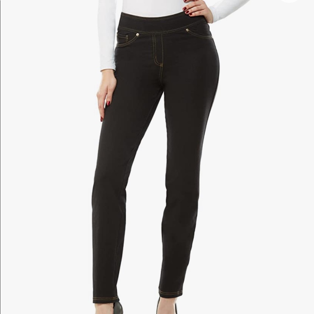 NYGÅRD SLIMS PlusSize blackIndigo Skinny 3X(24-26)